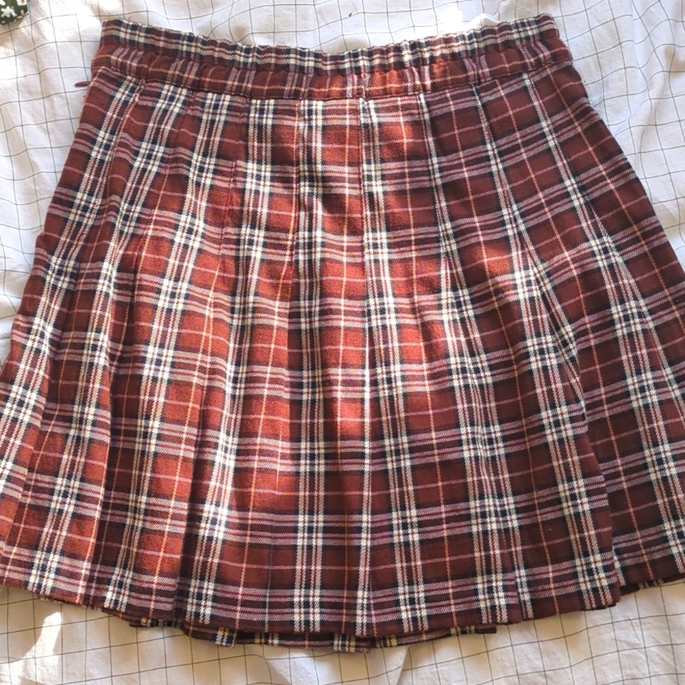 Cute Plaid Skirt